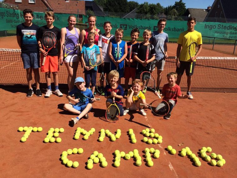 Tenniscamps in den Sommerferien