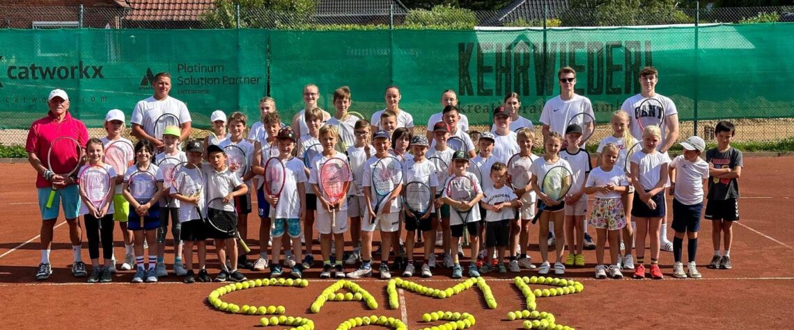 "Tennis Camp 2023" - eine Woche Sport, Spaß und Spiel !